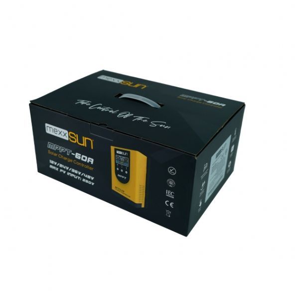 Mexxsun 60A Mppt Şarj Kontrol Cihazı 12/24/48V (MPK8) | Mppt Şarj