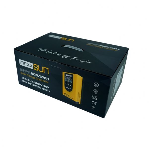 Mexxsun 100A Mppt Şarj Kontrol Cihazı 12/24/48V (MPK8) | Mppt Şarj