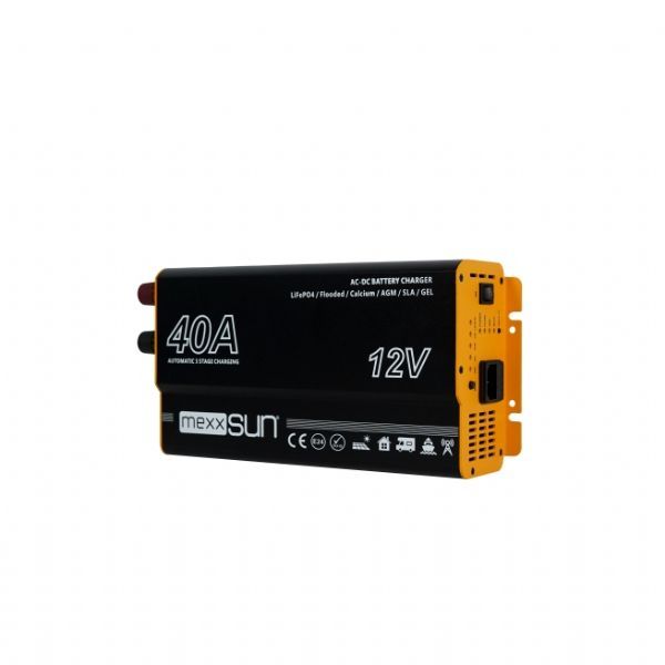 MEXXSUN 12V 40A AC-DC Akü Şarj Cihazı | Akü Şarj Adaptörleri | Akü