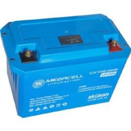Megacell 12.8V 100 Ah Lityum Demir Fosfat Akü  LiFePO4