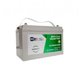 Agromot 12V 100 Amper  Deep Cycle Nano Carbon Jel Akü